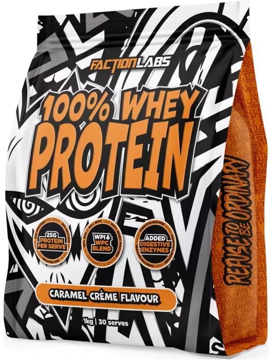 Faction Labs - 100% Whey Protein - Caramel Creme