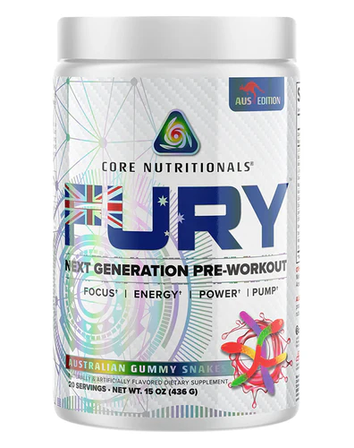 Core Nutritionals - Fury - Australian Gummy Snakes