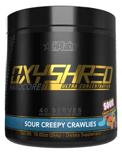 EHP labs - Oxyshred Hardcore - Sour Creepy Crawlies