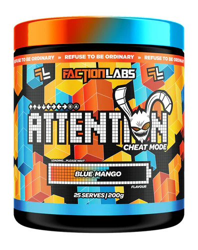 Faction Labs - Attention Cheat Mode - Blue Mango